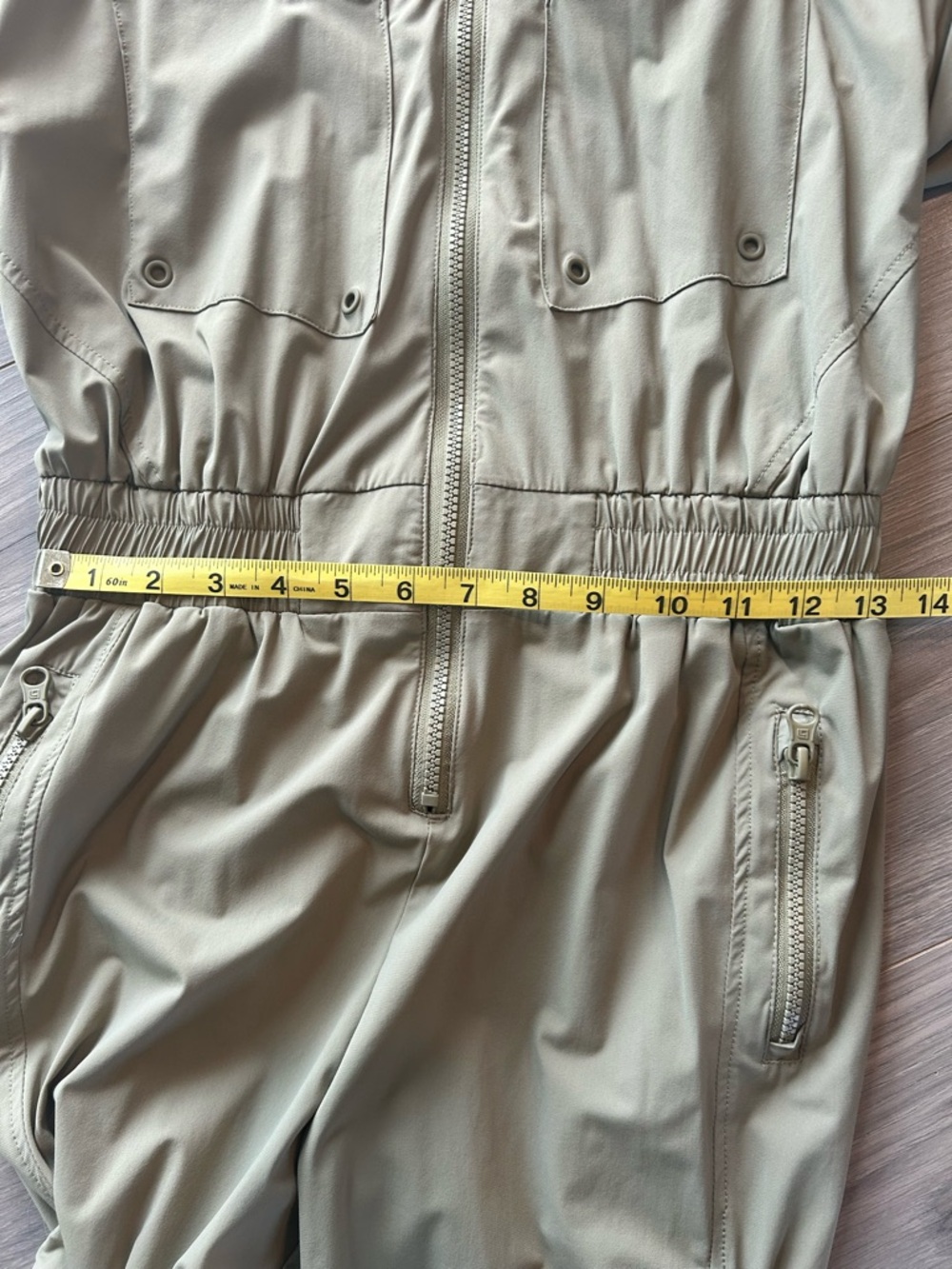 Blanc Noir Sage Green Mastermind Utility Jumpsuit - Size XS - Picture 10 of 12